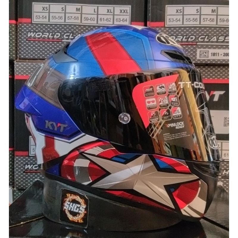 helm kyt tt course marvel captain america thor Ironman Spiderman marvel edition original kyt