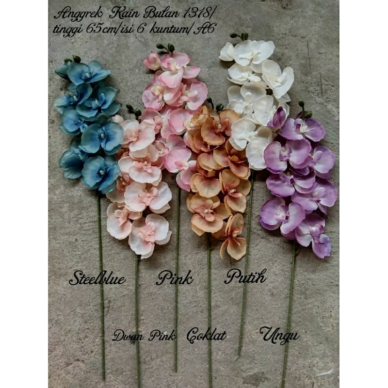 Anggrek Kain 7 Kuntum 1318