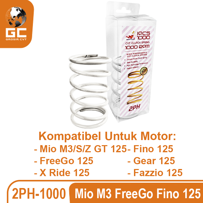 Per CVT Puli Pully Racing 2PH Mio M3 S Z GT X-Ride Fino Freego Gear Fazzio 125 1000 RPM Race K