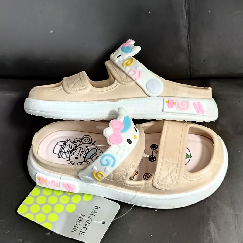 Sandal anak perempuan terbaru Sandal anak import ban 2 trendy cute sepatu sandal anak wanita hits
