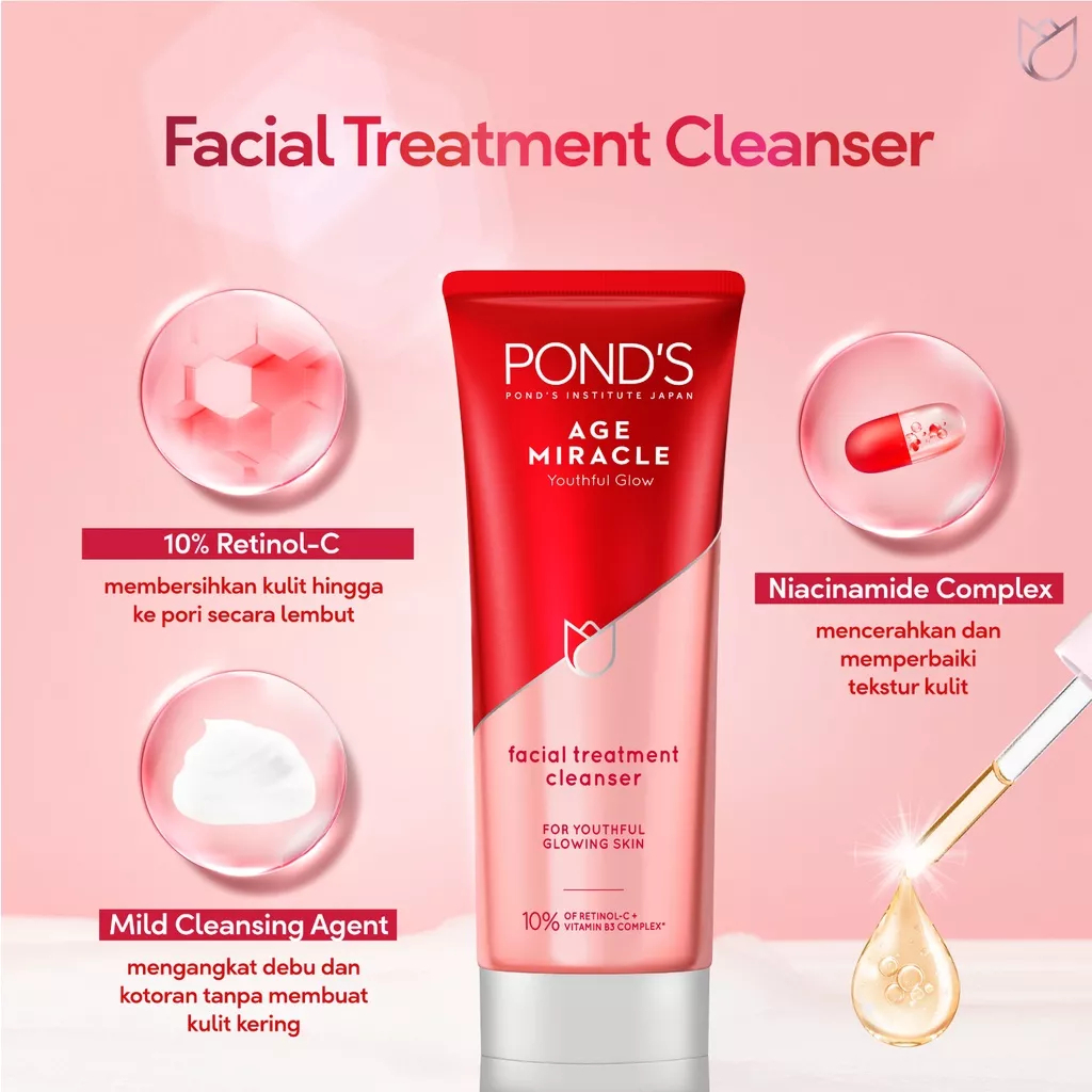 ❤️ MEMEY ❤️ PONDS  Age Miracle Youthful Glow Anti Aging || Facial Foam Cleanser || Day Cream || Night Cream