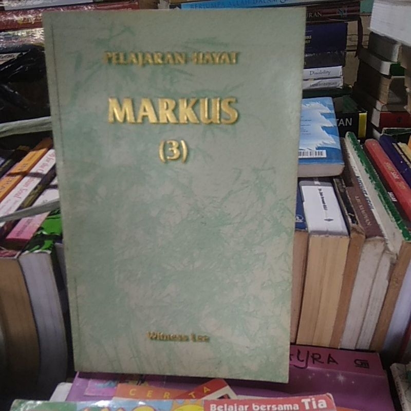 

pelajaran hayat Markus 3