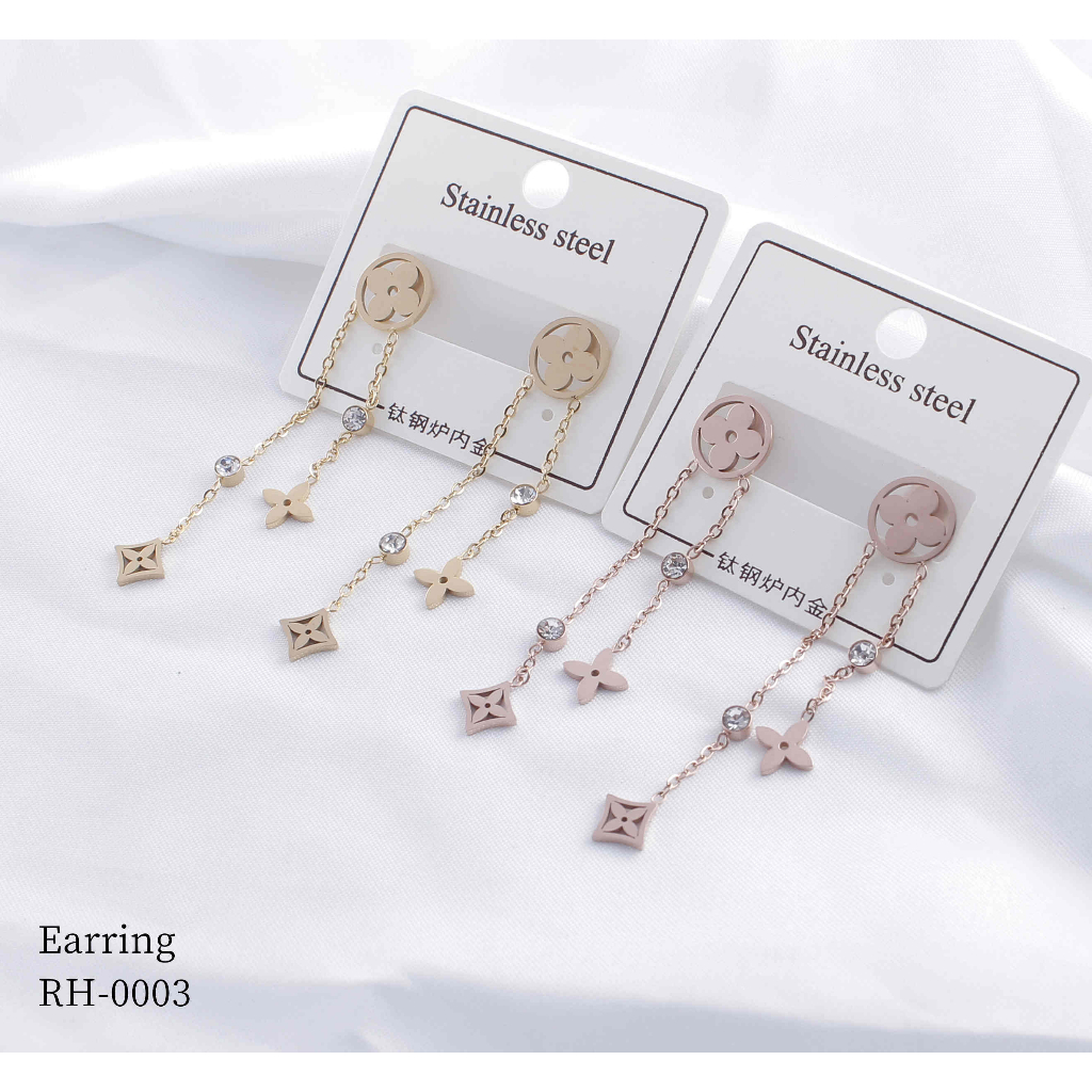 Anting Titanium  Perhiasan Cantik Fashion 0003/8379