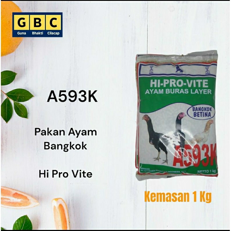 pakan ayam A593K hi pro vite