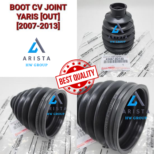 BOOT CV JOINT OUT KARET KOPEL JOINT LUAR TOYOTA YARIS VIOS ORIGINAL