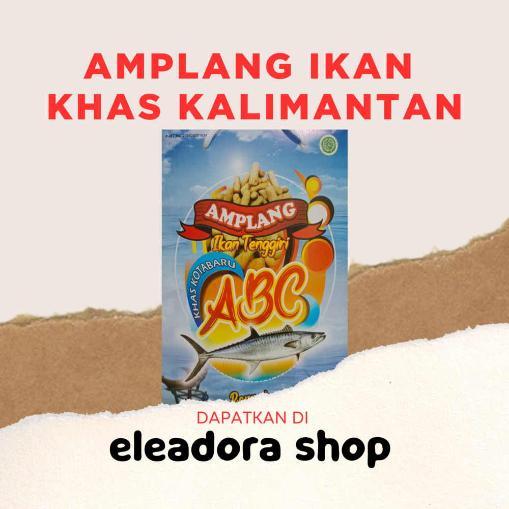 

Amplang Ikan Tenggiri ABC - Kotak Besar - Amplang Khas Kota Baru Kalimantan Selatan