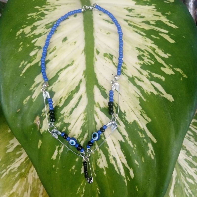 Kalung Safety Pin Necnklace Kalung Wanita