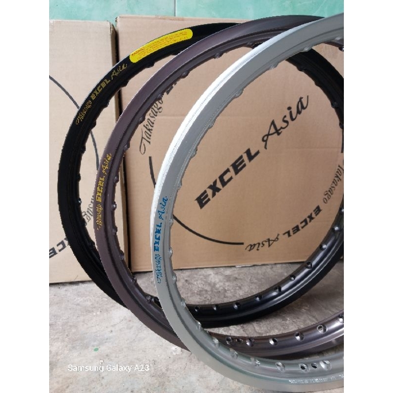 Velg velek Takasago Excel Asia tk ring 17 uk 120 160 185 215 250 ori100% silver titanium gold hitam 