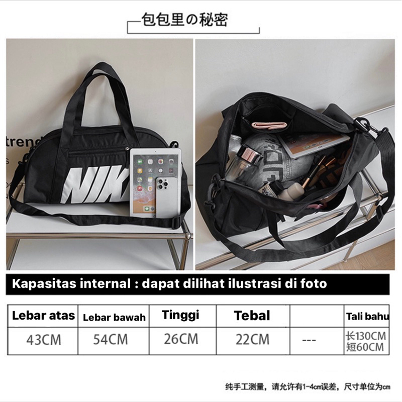 [TERMURAH✅] DUFFLEBAG NOKE Performance Gym Club Training Bag / TAS GYM NOKE / TAS TRAVEL NOKE / TAS TRAVEL IMPORT / TAS TRAVEL PRIA / TAS GYM PRIA / Tas Gym Wanita / Tas Travel Wanita