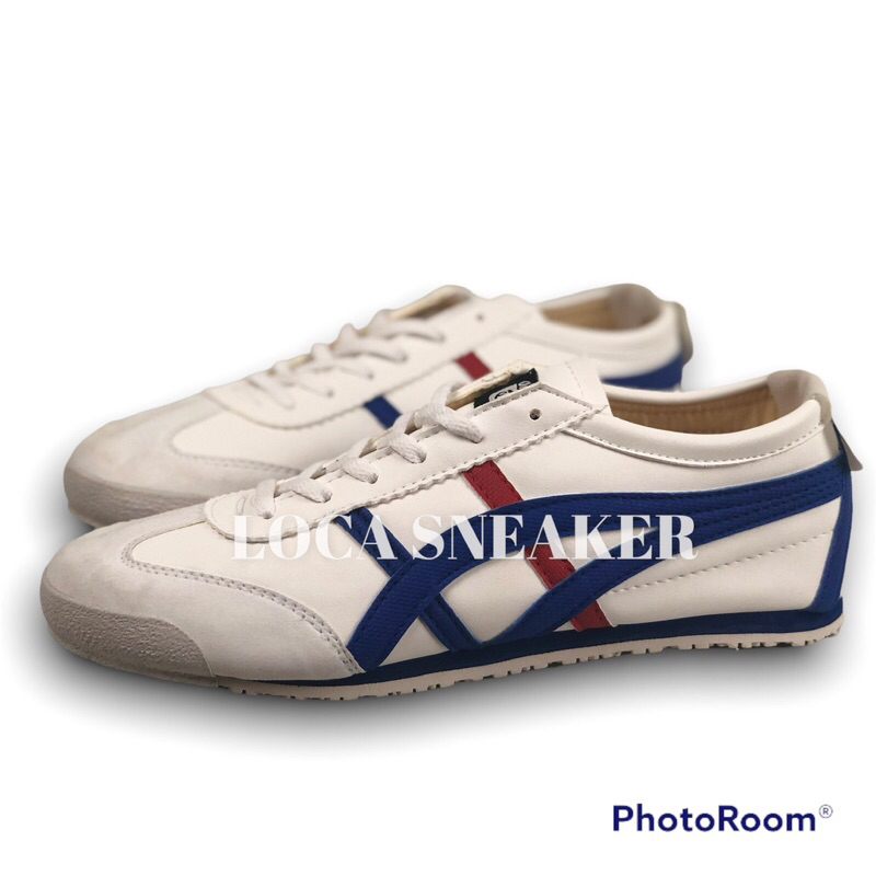 Sepatu tiger pria putih prancis premium quality