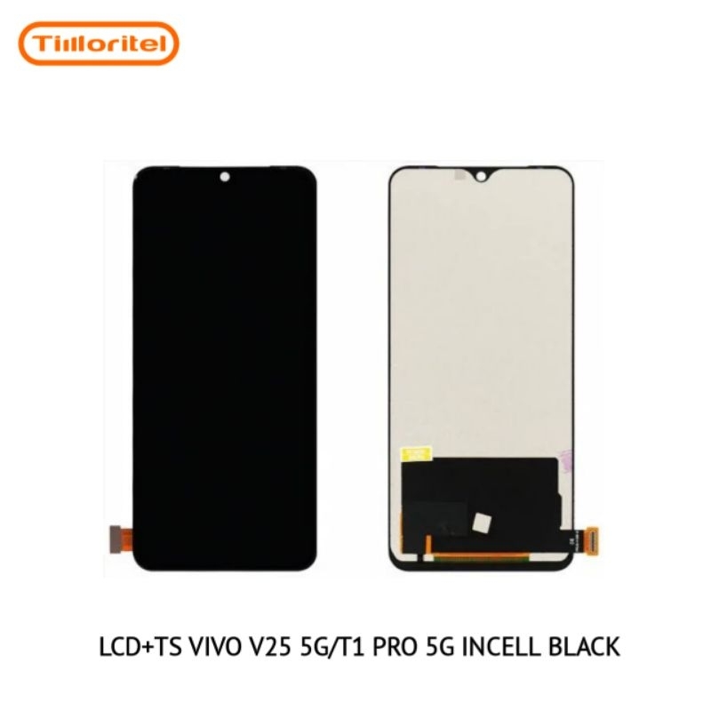 LCD+TS VIVO V25 5G/T1 PRO 5G INCELL BLACK