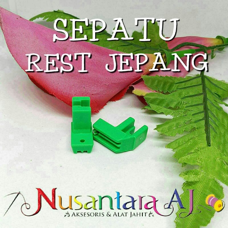 Sepatu resleting jepang mesin klasik