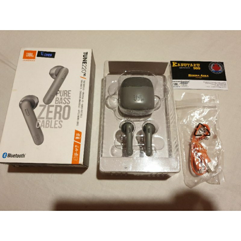 [ORIGINAL] TWS JBL TUNE 220 headset samsung buds airpods Garansi Resmi