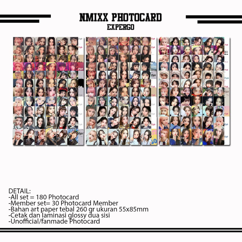 NMIXX EXPERGO PHOTOCARD