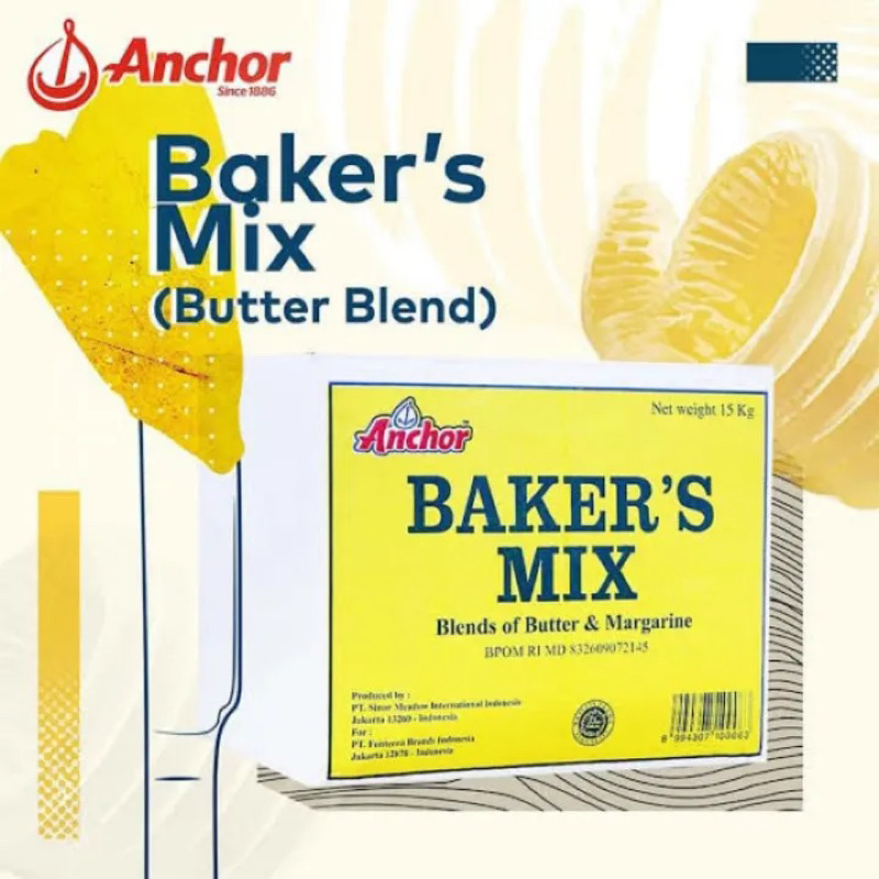 

Anchor Baker's Mix Butter Blend 100gr (repack)