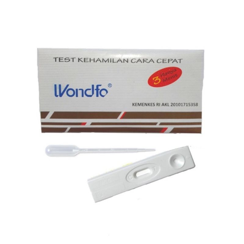 1 buah tes kehamilan WONDFO CASSETTE / Test Pregnancy hamil akurat Wondfo Device pipet