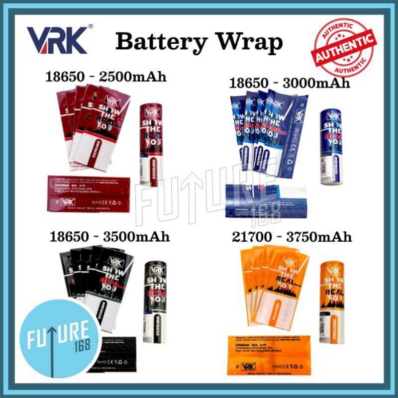 2Pcs PVC Wrap bungkus pengganti Baterai