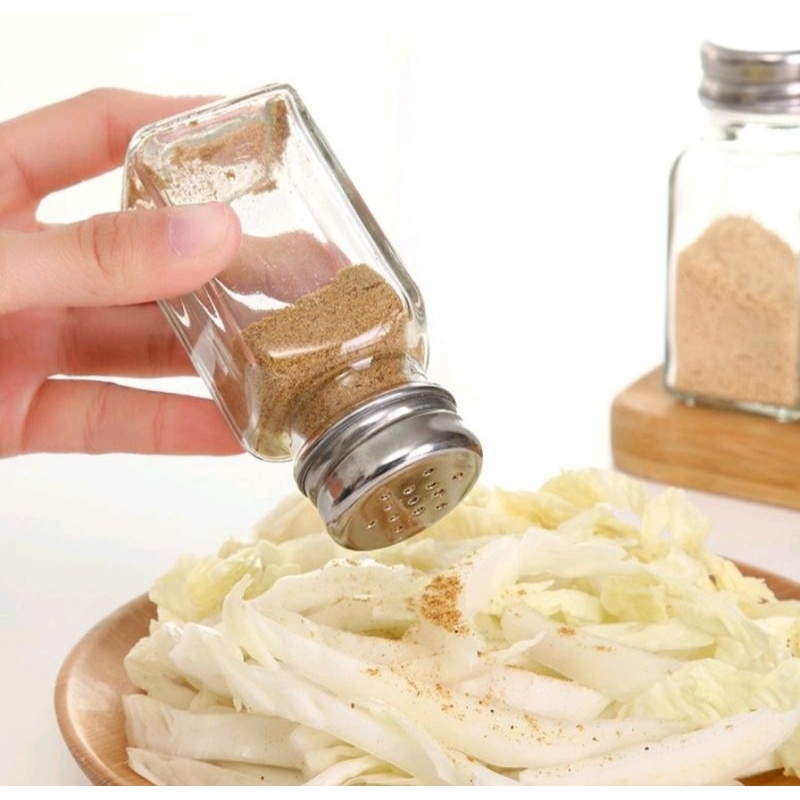 TEMPAT BOTOL KACA / TEMPAT ANEKA BUMBU DAPUR BAHAN KACA