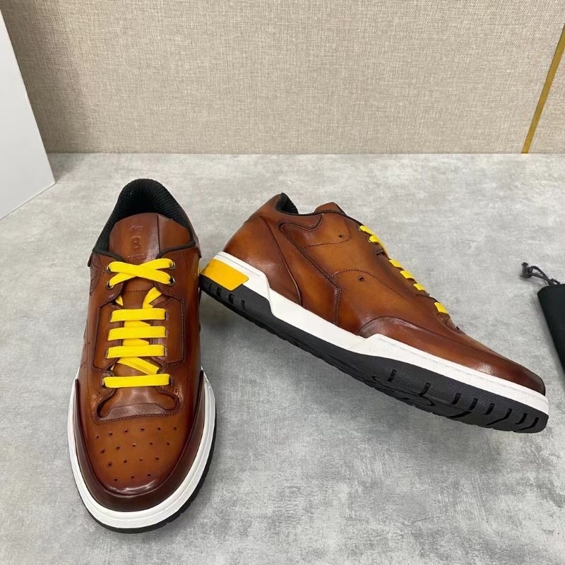 sepatu pria berluti sneaker cowok kulit shoes men top import mirror vip p1shoes terlaris