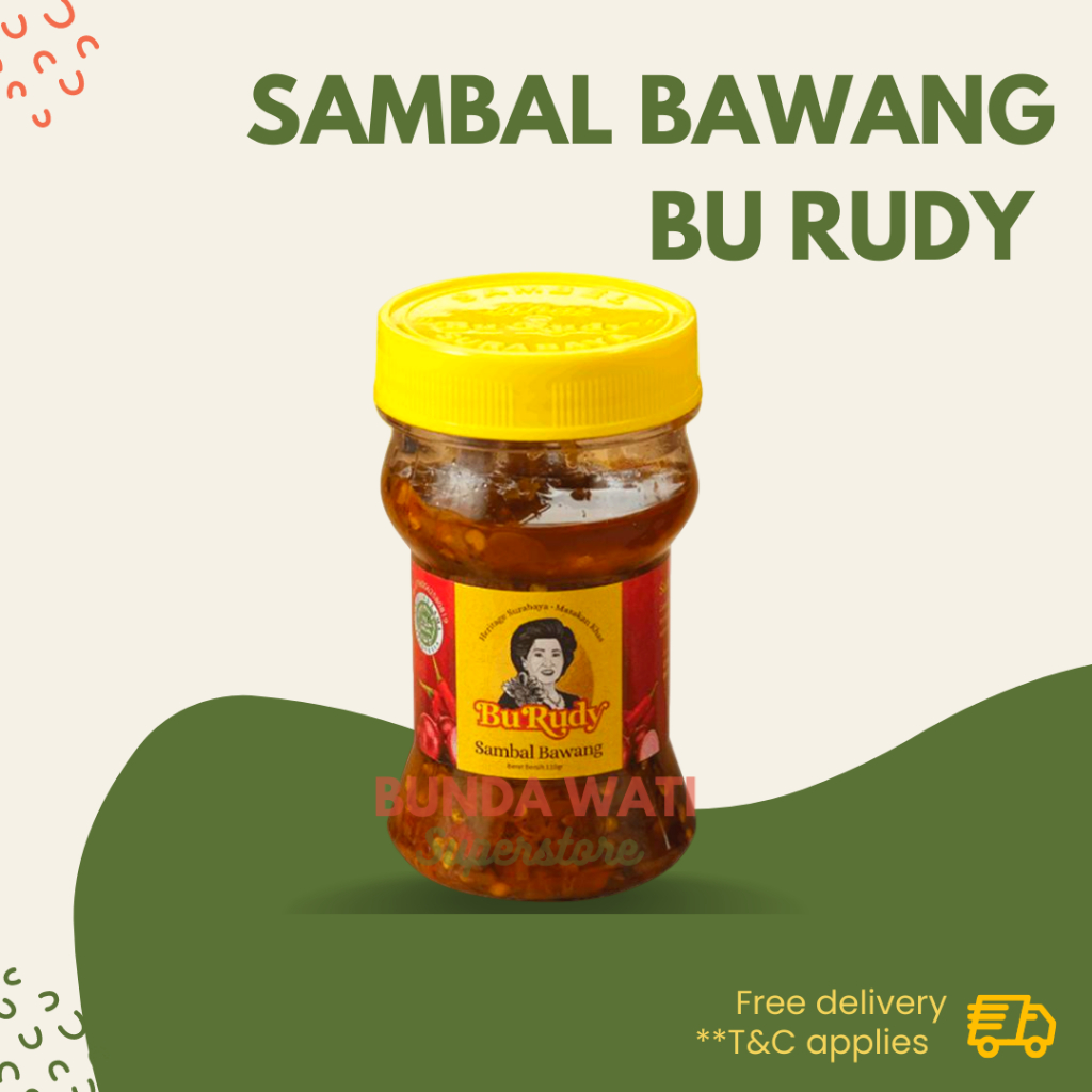 

Sambal Bawang - Bu Rudy - Asli Surabaya - 110gr