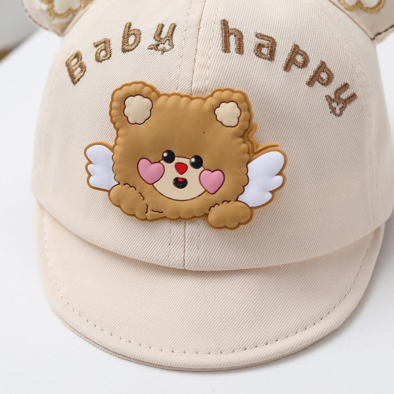 8-20 bulan Topi Import Anak Bayi Balita Model Happy Baby Wings