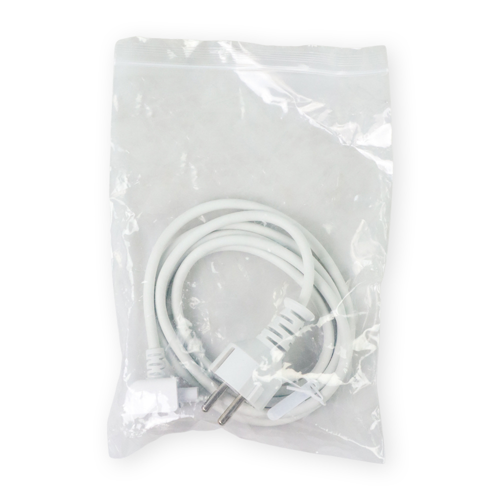 Apple MagSafe Original AC Power Cord EU Plug Duckhead(Volex Original) - White