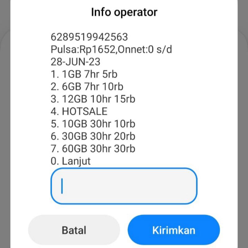 Kartu Tri Sakti 60GB 30RB