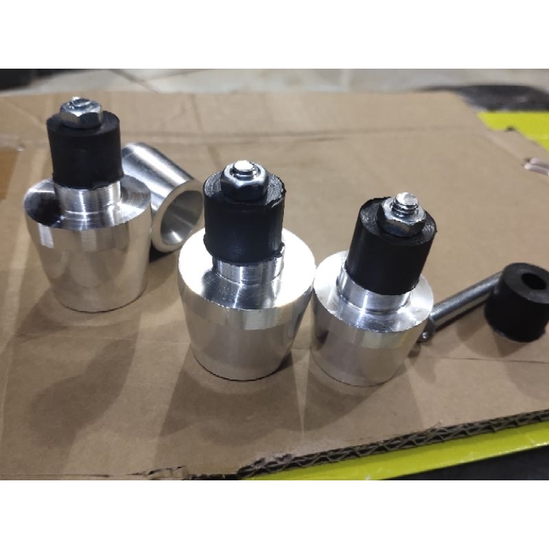 Bandul jalu stang Crome alumunium model pcx Jumbo dan mini set kiri kanan sepasang beat mio nmax pcx rxking aerox dll