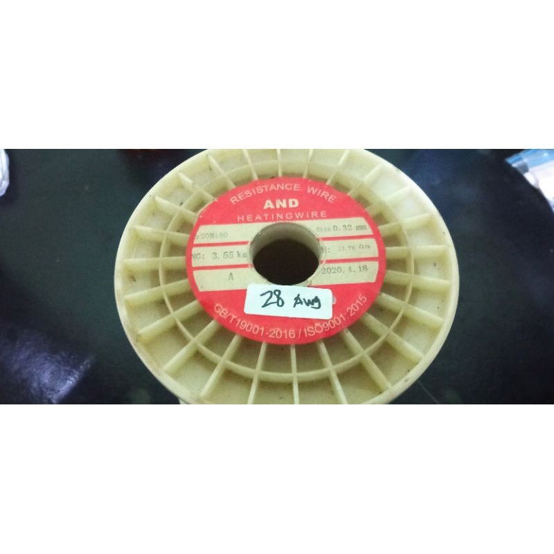 Nichrome 80 Ni80 AND Germany 28 AWG 100ft