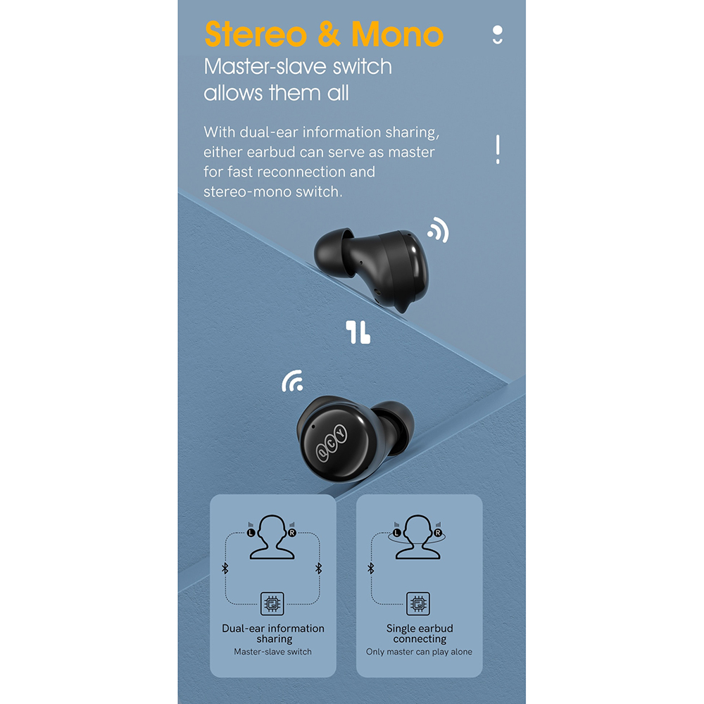 TWS Bluetooth Earphone with Charging Case - T17