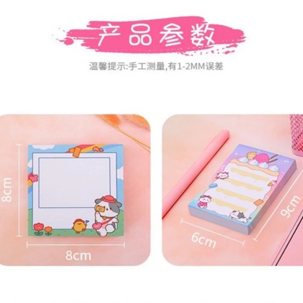 Sticky Notes Post It Memo Tempel Memopad Sticky Note Motif Notepad NP6