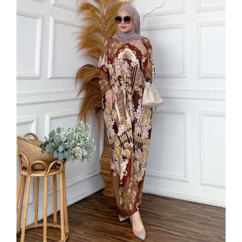 [𝐁𝐲𝐚𝐞𝐞𝐬𝐲𝐚] KAHIYANG KAFTAN DRESS | Gamis Kondangan