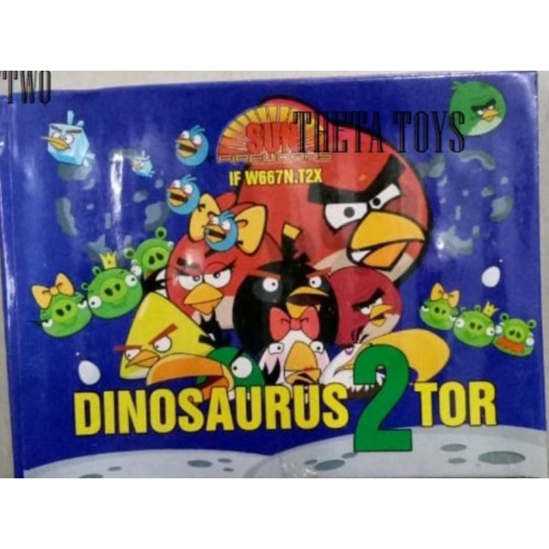 MAINAN KEMBANG API DINO SAURUS 2 TOR(isi 20 PC)