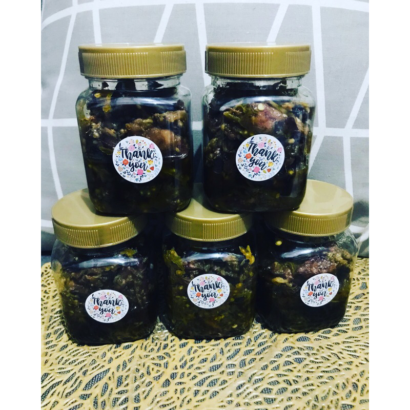 

Sambal ijo cumi asin