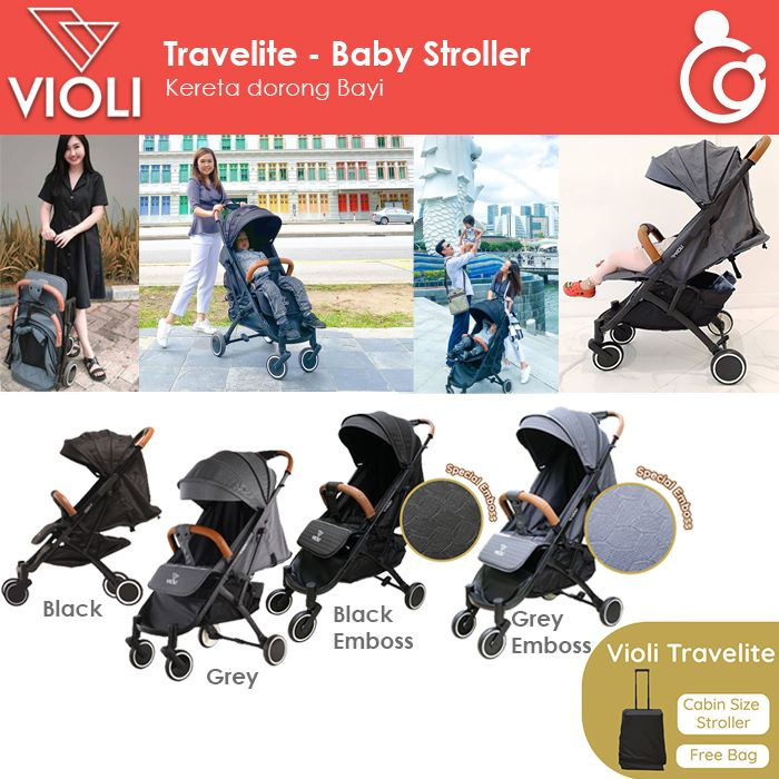 VIOLI TRAVELITE Cabin Size Baby Stroller