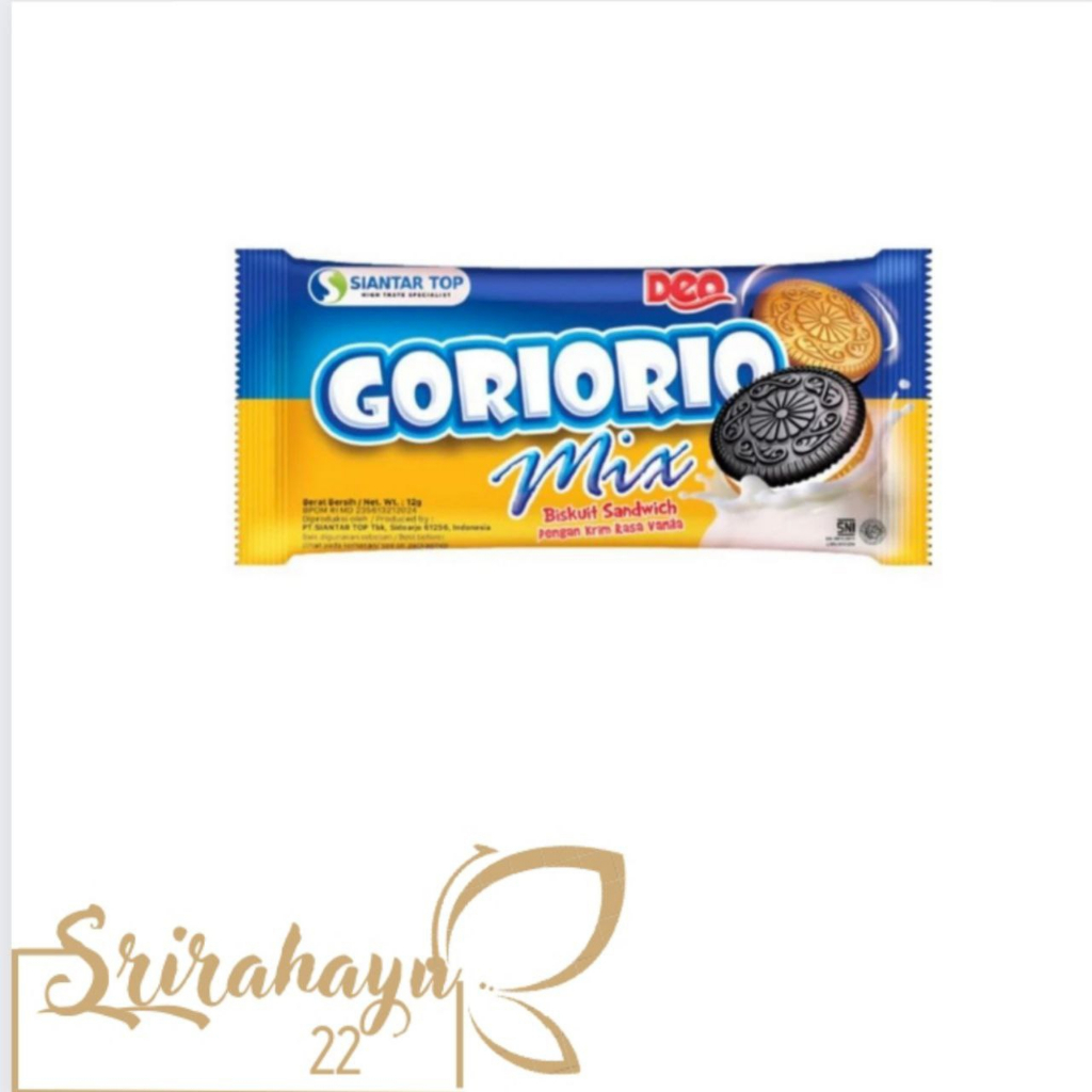 

goriorio sandwich rasa mix kemasan 14gr