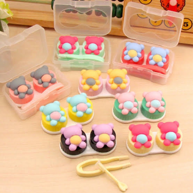 kotak softlens cute tempat softlen kotak lensa kontak