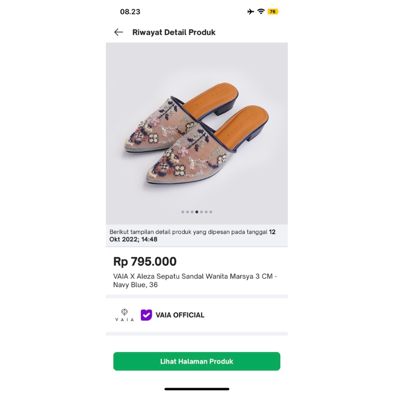 preloved vaia x aleza heels