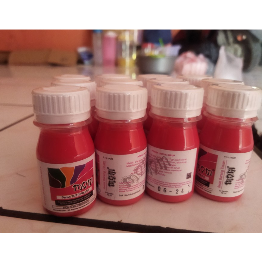 

❈L24408♕ Essence Perisa Sirup MOM Tutti Fruitti Tutty Fruitty 40ml