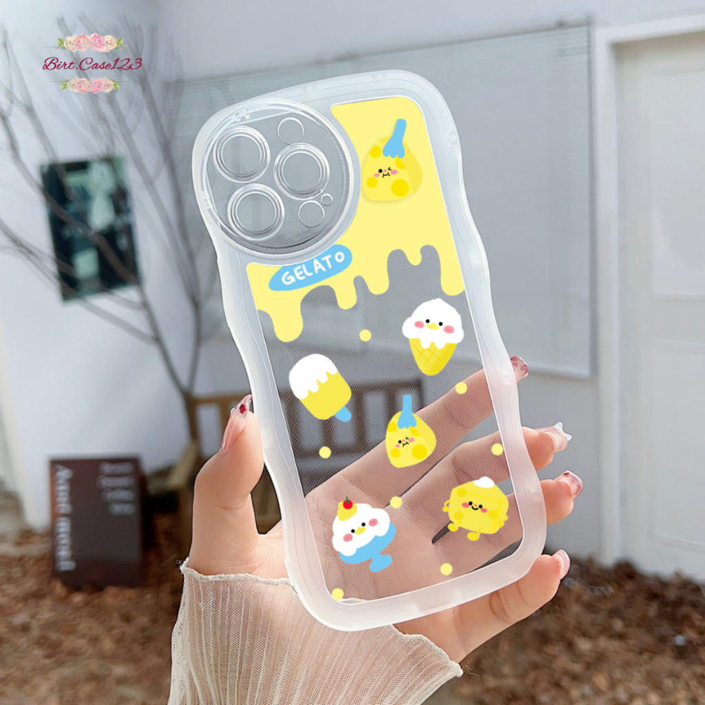 CUSTOM SOFTCASE WAVE GELOMBANG CLEAR CUSTOM SWEET FOR REALME 5 5I C3 9 9I 10 C11 C12 C25 C15 C20 C21 C21Y C25Y C30 C31 C33 C35 NARZO 50I 50A PRIME BC7547