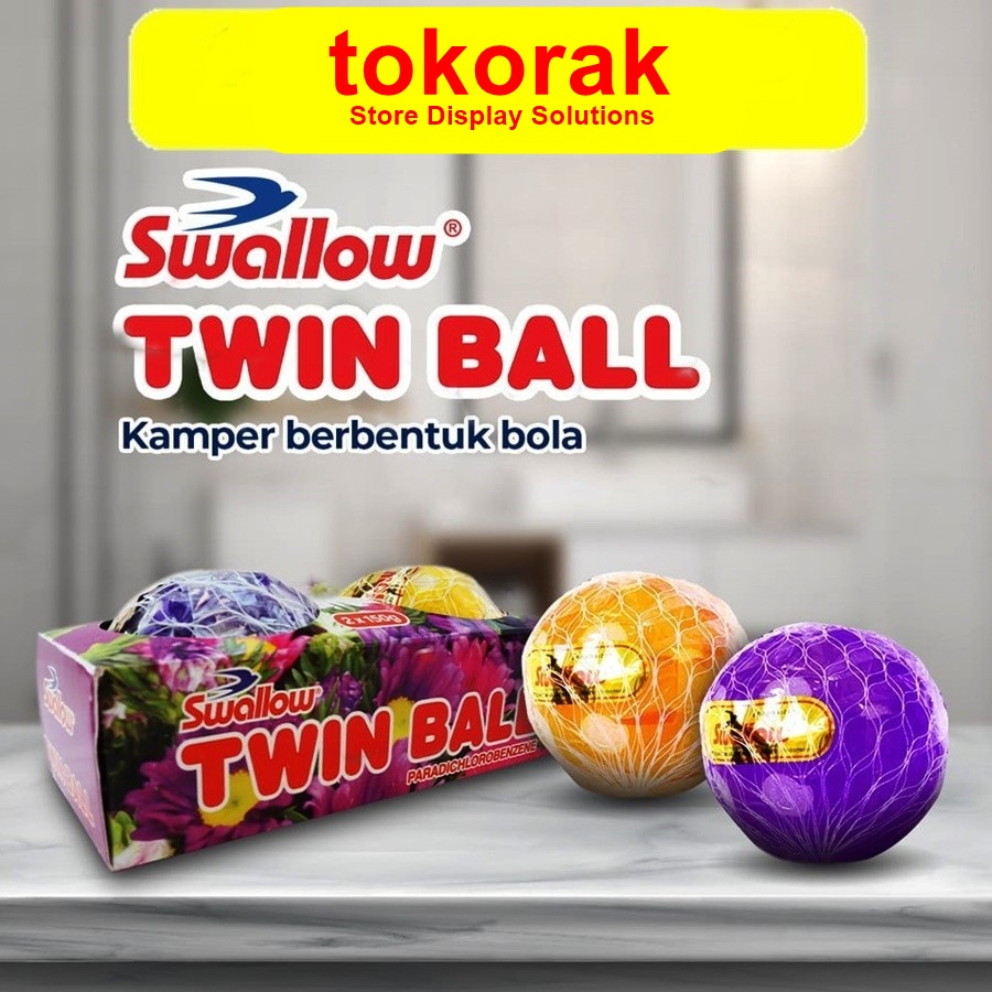 SWALLOW TWIN BALL 2 X 150 G BOLA JUMBO KAMPER JARING GANTUNG ISI 150GR