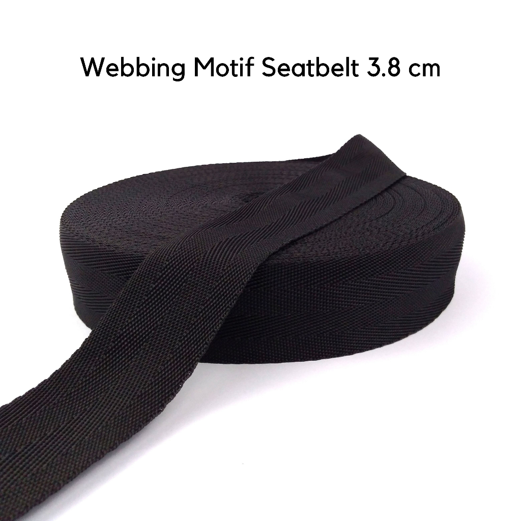Tali Webbing / Bisban Motif Seatbelt 3.8 cm