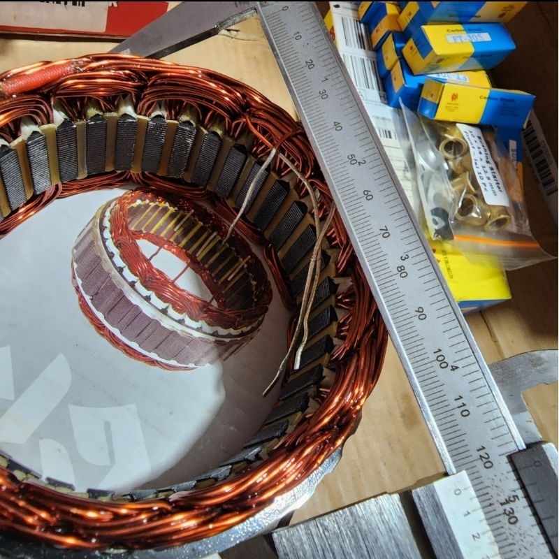 Stator Alternator Bantalan Ampere Ps190 Fighter 6D14