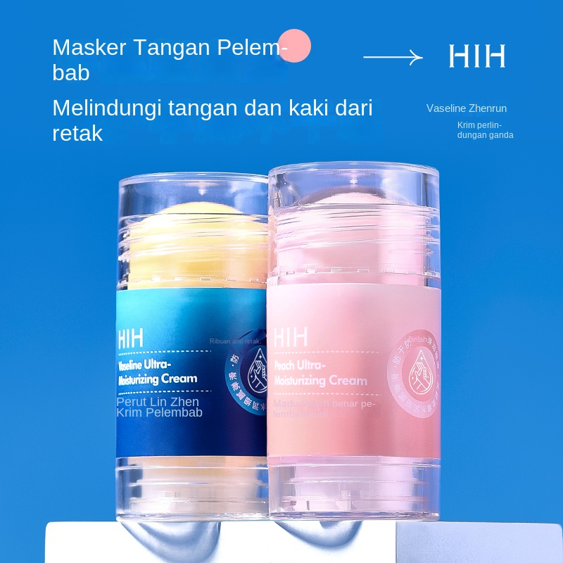 Vaseline Stik Pelembap Krim Pelembap, Krim Kaki Retak Anti-kering, Stik Pelindung Pelembap Tumit Krim Tangan