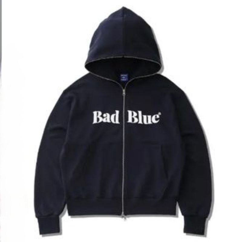 Hoodie Zipper Hueningkai Txt Bad Bllue