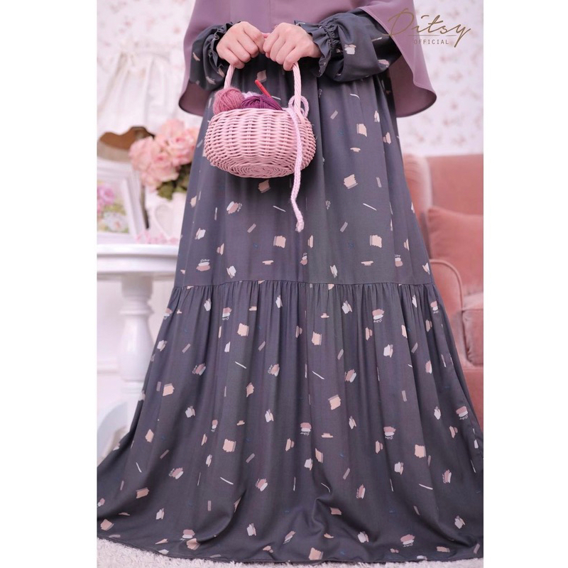 Ditsy paint smoke XL