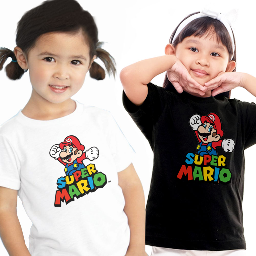 Baju Anak Unisex Super Mario Bros