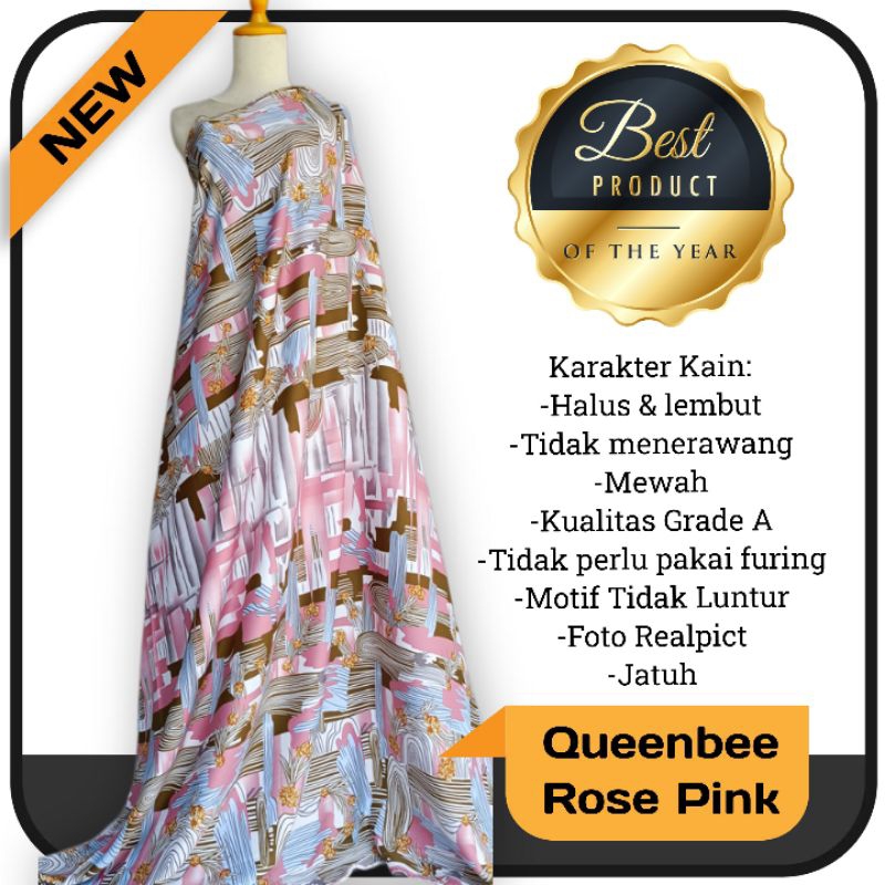 Kain Maxmara Motif Quennbee, Rembulan harga setengah meter