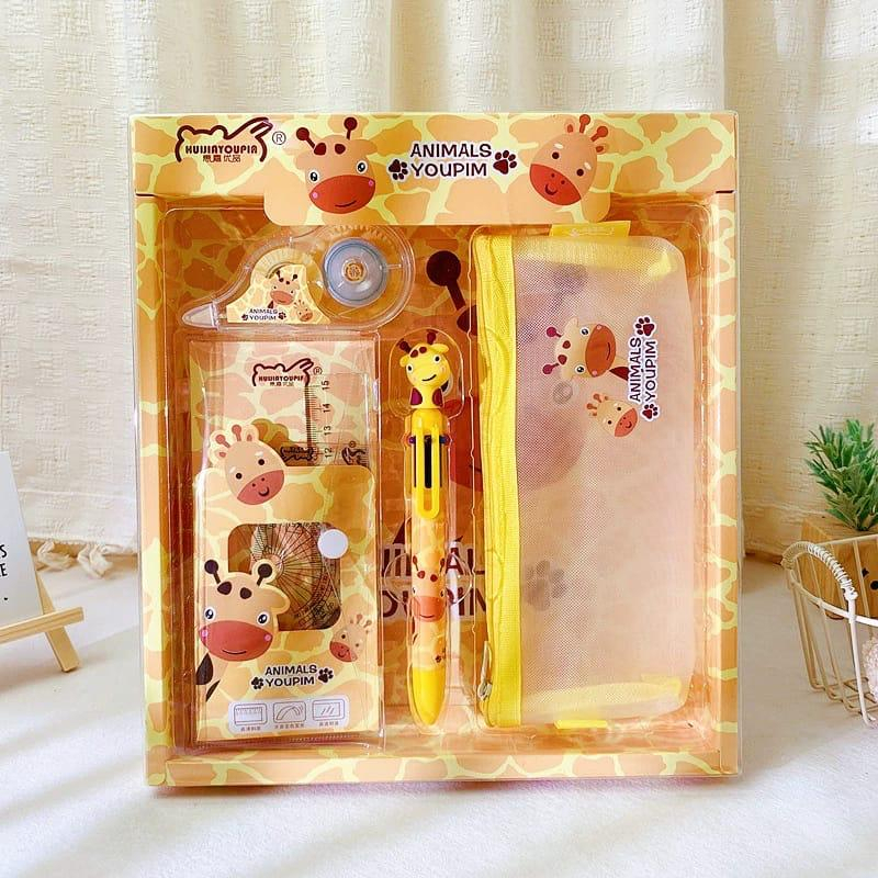 

[JNO](KTPS.4)STUDY SET STATIONERY SET ALAT TULIS SEKOLAH ANAK SET ATK MOTIF