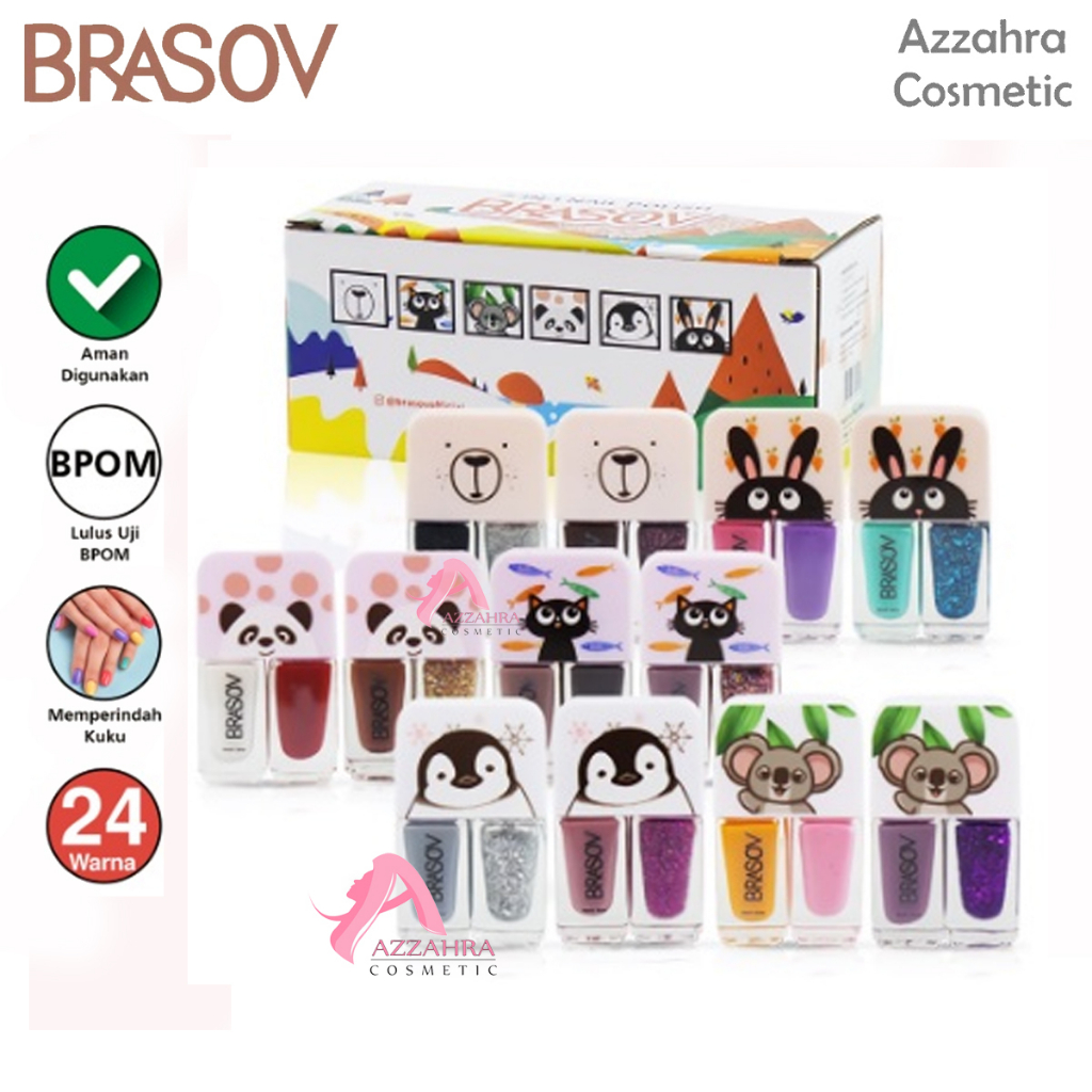 BRASOV NAIL POLIS 2 IN 1 original 100%